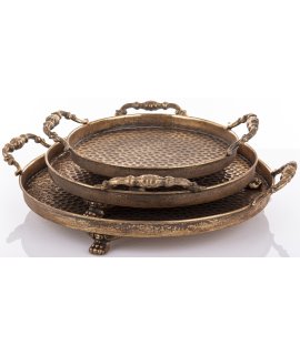 Taca Dekoracyjna Kpl. 3 Szt. Taca Dekoracyjna Kpl. 3 Szt.