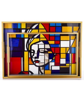 Taca Dekoracyjna Kpl.2 Szt. Taca Dekoracyjna Kpl.2 Szt.