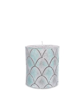 Pl Świeca Walec Mały Manhatan Mięta