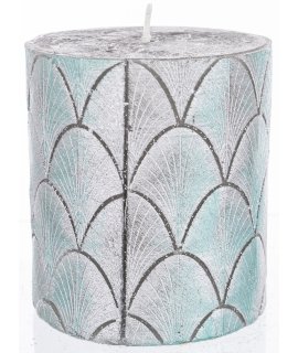 Pl Świeca Walec Mały Manhatan Mięta