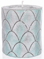 Pl Świeca Walec Mały Manhatan Mięta