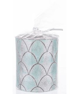 Pl Świeca Walec Mały Manhatan Mięta