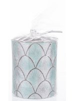 Pl Świeca Walec Mały Manhatan Mięta