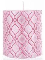 Pl Świeca Walec Mały Monako Róż