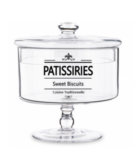 Szklany Pojemnik Dekoracyjny