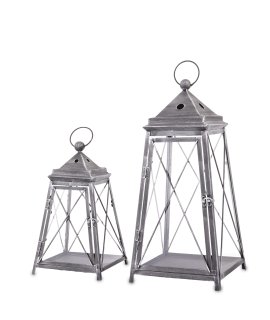 Lampion Metalowy Kpl. 2 Szt. Lampion Metalowy Kpl. 2 Szt.