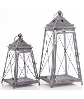 Lampion Metalowy Kpl. 2 Szt. Lampion Metalowy Kpl. 2 Szt.