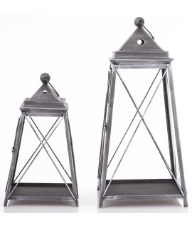 Lampion Metalowy Kpl. 2 Szt. Lampion Metalowy Kpl. 2 Szt.