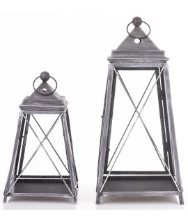 Lampion Metalowy Kpl. 2 Szt. Lampion Metalowy Kpl. 2 Szt.