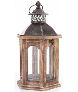 Lampion Drewniany Lampion Drewniany