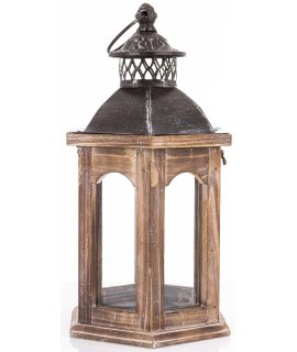 Lampion Drewniany Lampion Drewniany