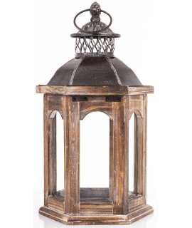 Lampion Drewniany Lampion Drewniany