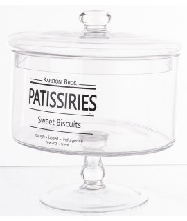 Szklany Pojemnik Dekoracyjny