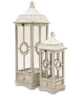 Lampion Drewniany S/2 Lampion Drewniany S/2