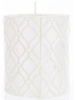 Pl Świeca Walec Mały Monako Biały