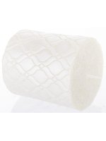 Pl Świeca Walec Mały Monako Biały