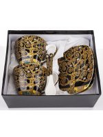 Kpl. Dwóch Filiżanek Z Podstawkami