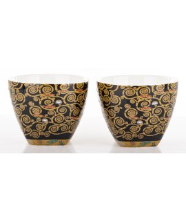 Kpl. Dwóch Filiżanek Z Podstawkami