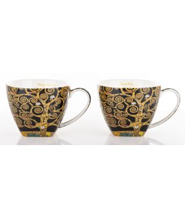 Kpl. Dwóch Filiżanek Z Podstawkami
