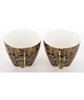 Kpl. Dwóch Filiżanek Z Podstawkami