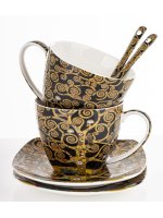 Kpl. Dwóch Filiżanek Z Podstawkami