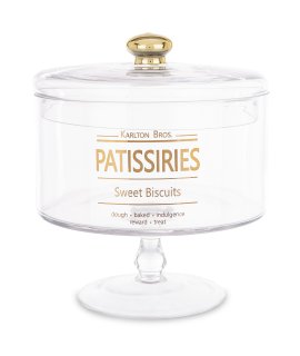 Szklany Pojemnik Dekoracyjny