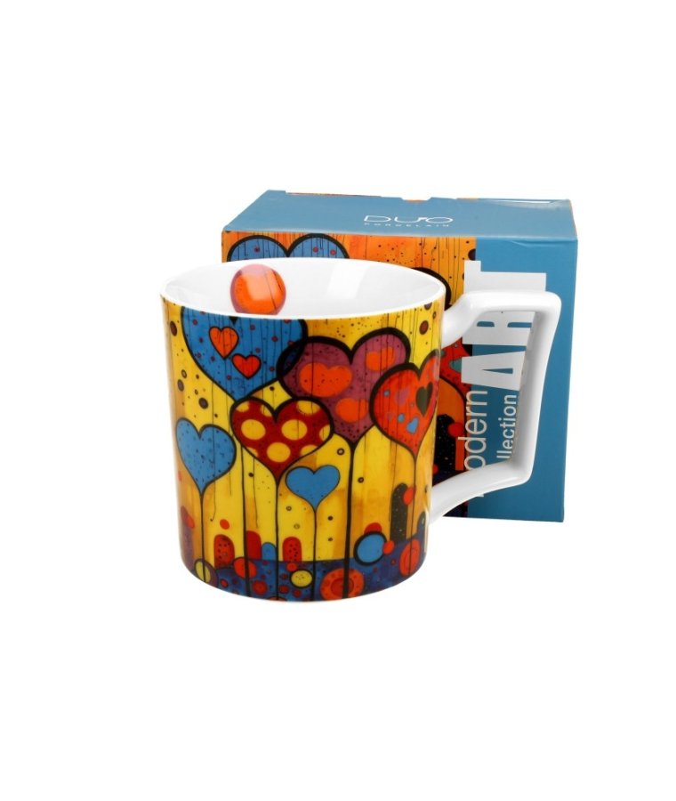 Pl Kubek Duży Modern Hearts