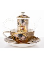 Dzbanek Z Zaparzaczem I Podstawką