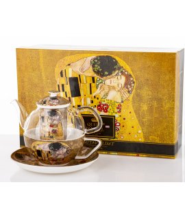 Dzbanek Z Zaparzaczem I Podstawką