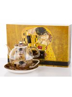 Dzbanek Z Zaparzaczem I Podstawką