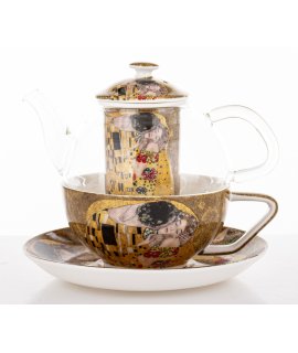 Dzbanek Z Zaparzaczem I Podstawką