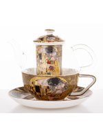 Dzbanek Z Zaparzaczem I Podstawką