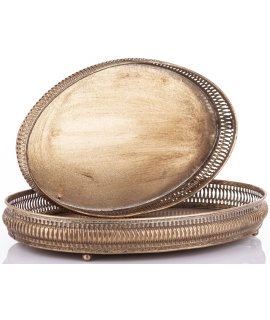 Taca Dekoracyjna Kpl. 2 Szt. Taca Dekoracyjna Kpl. 2 Szt.