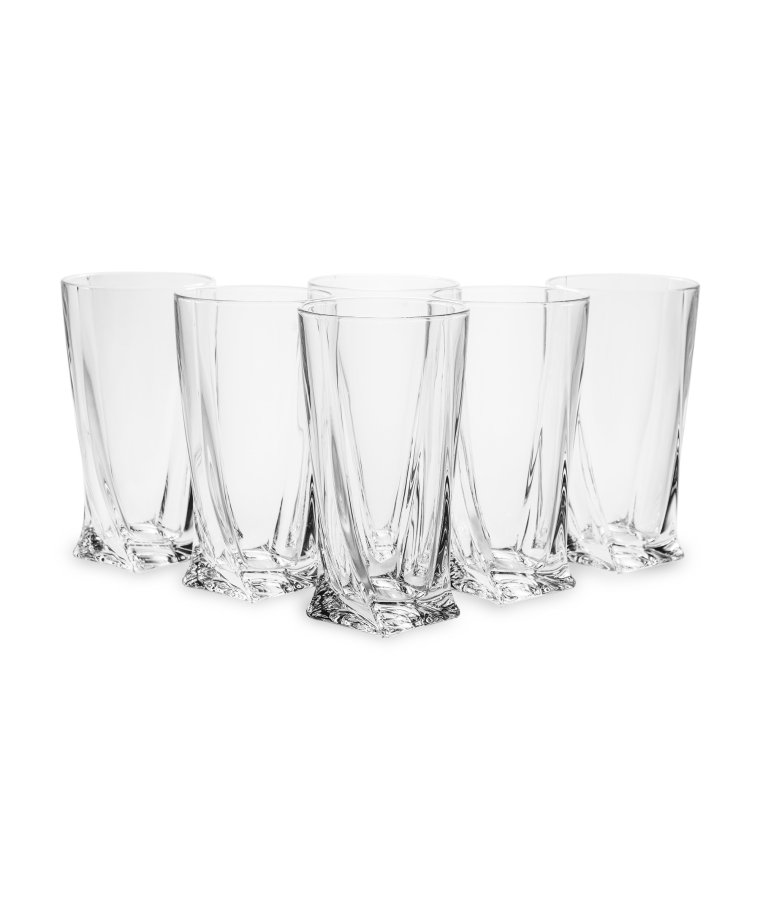 Pl Quadro Szklanka Wysoka 350 Kpl. 6Szt.