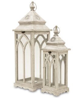 Lampion Drewniany S/2 Lampion Drewniany S/2