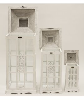 Lampion Drewniany S/3 Lampion Drewniany S/3