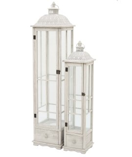 Lampion Drewniany S/2 Lampion Drewniany S/2