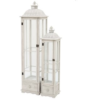 Lampion Drewniany S/2 Lampion Drewniany S/2