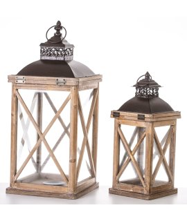 Lampion Drewniany Kpl. Lampion Drewniany Kpl.