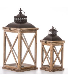 Lampion Drewniany Kpl. Lampion Drewniany Kpl.