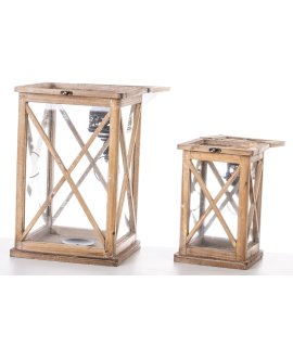 Lampion Drewniany Kpl. Lampion Drewniany Kpl.