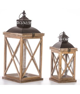 Lampion Drewniany Kpl. Lampion Drewniany Kpl.