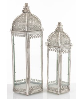 Lampion Metalowy Kpl. 2 Szt. Lampion Metalowy Kpl. 2 Szt.