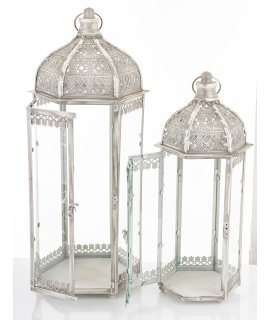 Lampion Metalowy Kpl. 2 Szt. Lampion Metalowy Kpl. 2 Szt.