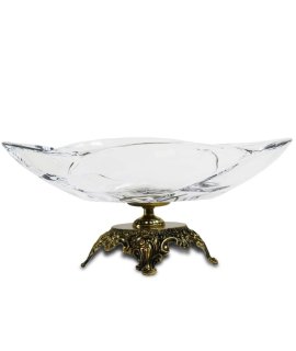 Pl Wyrób Dekoracyjny Szkło+Mosiądz