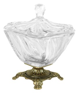 Pl Wyrób Dekoracyjny Szkło+Mosiądz