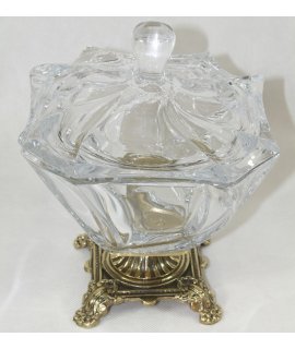 Pl Wyrób Dekoracyjny Szkło+Mosiądz