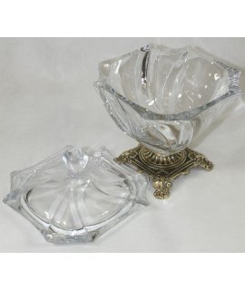 Pl Wyrób Dekoracyjny Szkło+Mosiądz