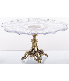 Pl Wyrób Dekoracyjny Szkło+Mosiądz 164293 ART-POL