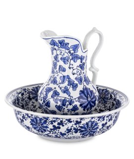 Dekoracyjny Dzbanek Z Misą Kpl.2 Szt
